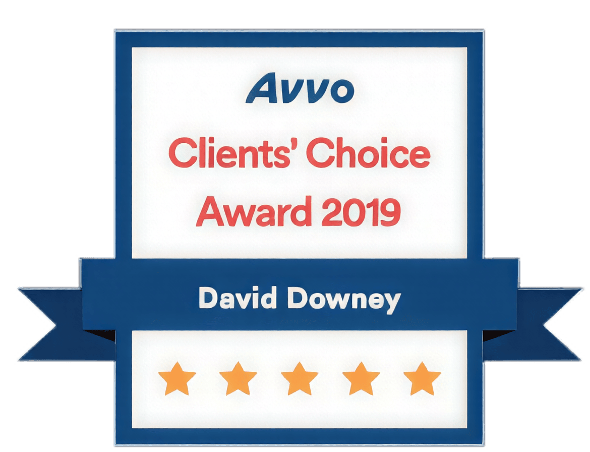 Avvo Clients' Choice Award 2019 badge